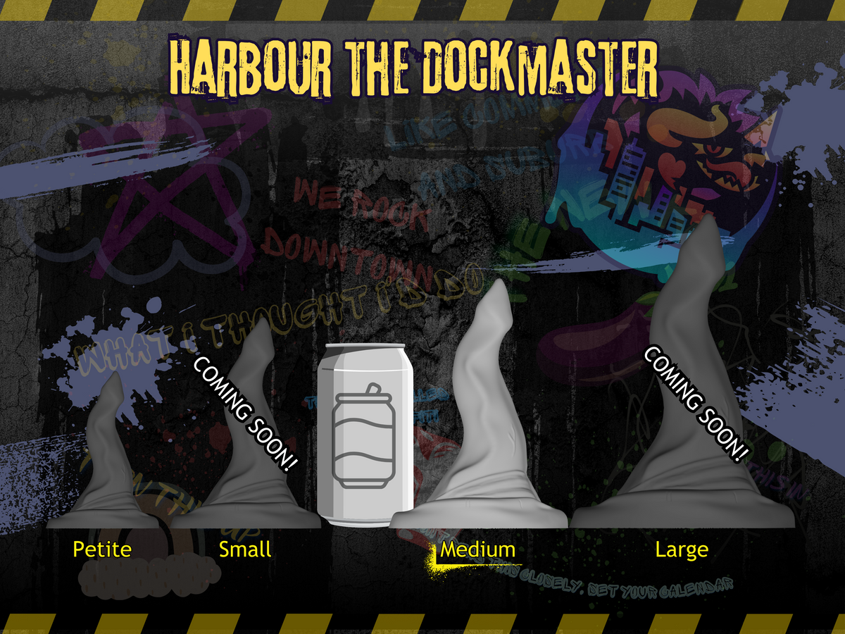 Harbour, the Dockmaster | Medium | White Beige Red Split